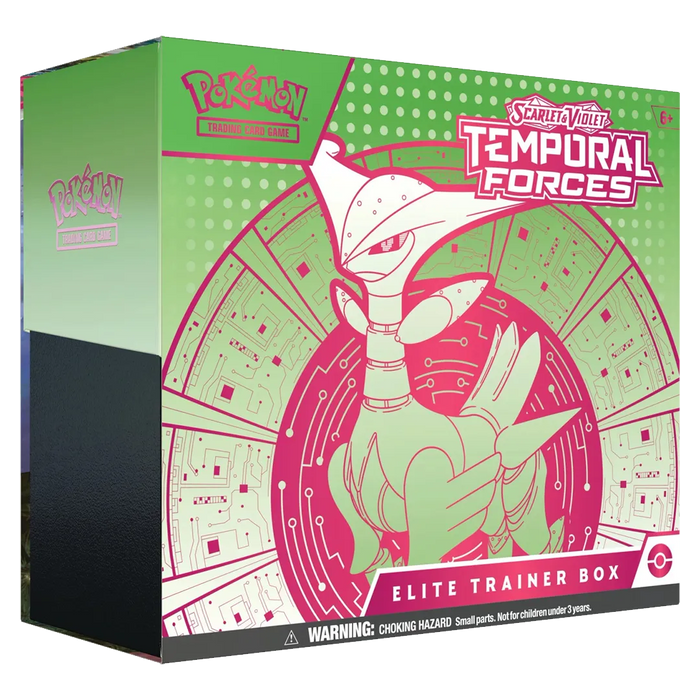 Scarlet & Violet: Temporal Forces - Elite Trainer Box [Iron Leaves] - Iconic Evolution
