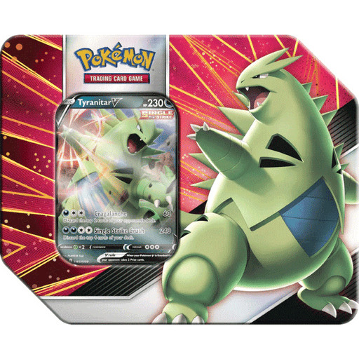 V Strikers Tin (Tyranitar V) - Iconic Evolution