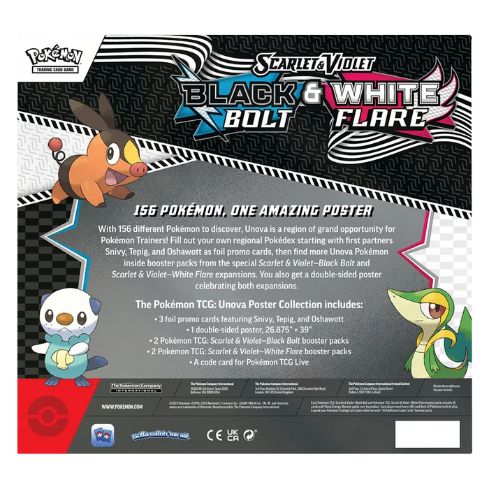 Unova Poster Collection - Iconic Evolution