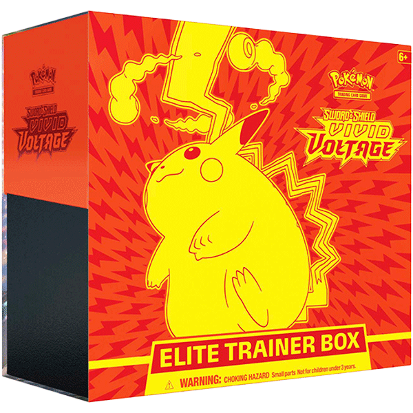 Sword & Shield: Vivid Voltage - Elite Trainer Box - Iconic Evolution
