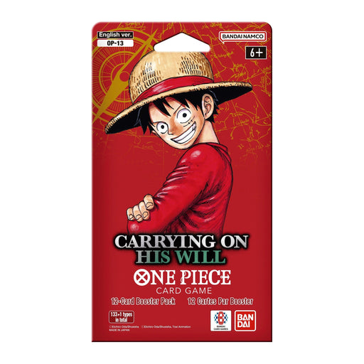 Carrying On His Will OP-13 Booster Pack | One Piece Card Game - Iconic Evolution