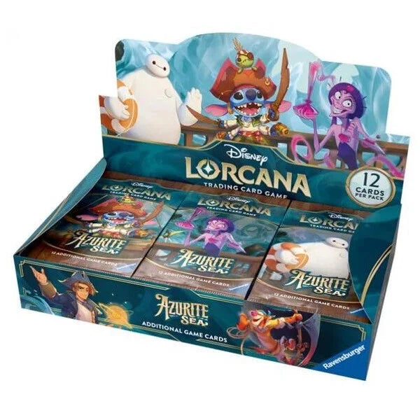 Disney Lorcana Set 6 - Azurite Sea Booster Box - Iconic Evolution